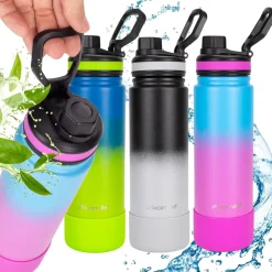 Bidon shaker sportowy na wode napoje XL 720ml
