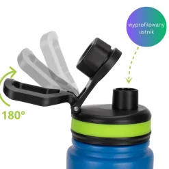 Bidon shaker sportowy na wode napoje XL 720ml