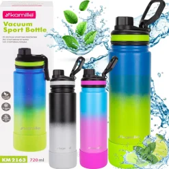 Bidon shaker sportowy na wode napoje XL 720ml