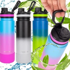 Bidon shaker sportowy na wode napoje XL 720ml