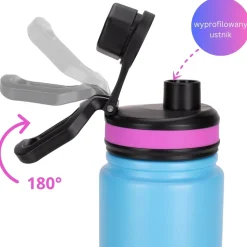 Bidon shaker sportowy na wode napoje XL 720ml