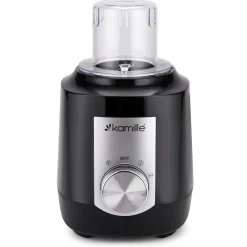 Blender kielichowy 1,5l rozdrabniacz 2-w-1 + młynek do kawy Kamille