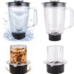 Blender kielichowy 1,5l rozdrabniacz 2-w-1 + młynek do kawy Kamille