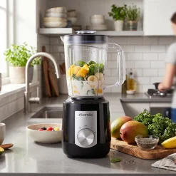 Blender kielichowy 1,5l rozdrabniacz 2-w-1 + młynek do kawy Kamille