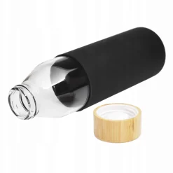 Butelka szklana podróżna w antypoślizgowym etui 500ml