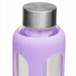 Butelka szklana podróżna w antypoślizgowym etui 550ml