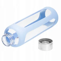 Butelka szklana podróżna w antypoślizgowym etui 550ml