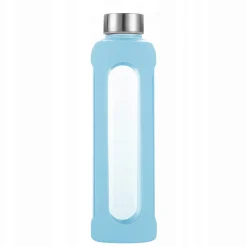 Butelka szklana podróżna w antypoślizgowym etui 550ml
