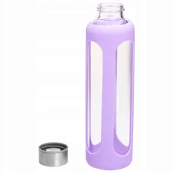 Butelka szklana podróżna w antypoślizgowym etui 550ml