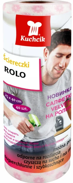 Ścierka ściereczka ręcznik rolks 40szt.