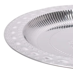 Elegancka stalowa taca patera do serwowania 35cm