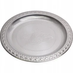 Elegancka stalowa taca patera do serwowania 45cm