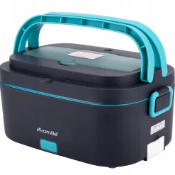 Elektryczny lunch box samochodowy 1,5L + torba termiczna Kamille