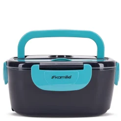 Elektryczny lunchbox, termos samochodowy + wtyczka