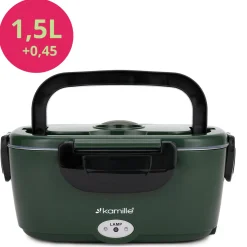 Elektryczny lunch box termos obiadowy śniadaniówka samochodowa 1,5L Kamille