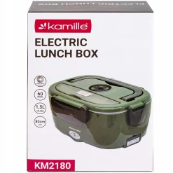 Elektryczny lunch box termos obiadowy śniadaniówka samochodowa 1,5L Kamille