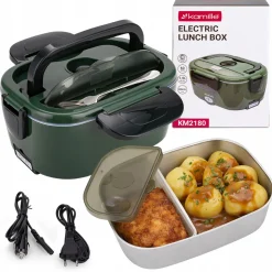Elektryczny lunch box termos obiadowy śniadaniówka samochodowa 1,5L Kamille