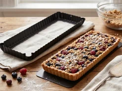 Forma blacha do pieczenia tarty mazurka na tartę z wyjmowanym dnem 35 cm Kamille