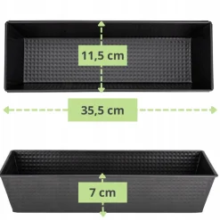 Forma keksówka do pieczenia chleba ciast nieprzywierająca Kamille 35 cm