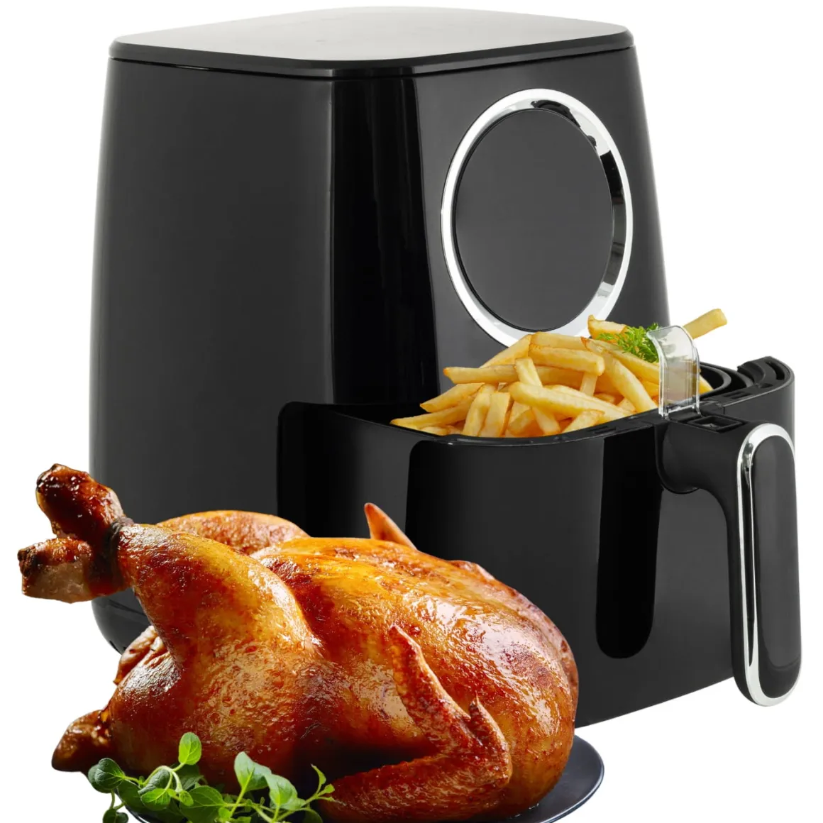 Frytkownica AIR FRYER fryownica beztłuszczowa z panelem LED 3,5L