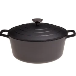 Garnek brytfanna kociołek z powłoką marmurową 6,5L