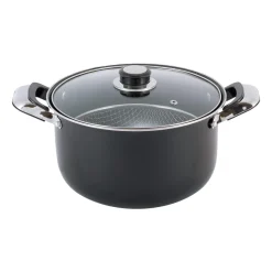 Garnek 24cm 4L + sitko,kosz do głębokiego smażenia