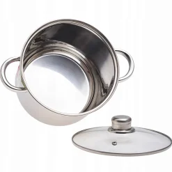 Garnek gastronomiczny wysoki stalowy 4,5L