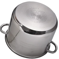 Garnek gastronomiczny wysoki stalowy 13L