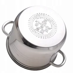 Garnek gastronomiczny wysoki stalowy 6L