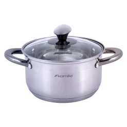 Garnek ze stali 2,0L z pokrywką