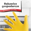 Gumowe rękawice, rękawiczki gospodarcze, domowe L