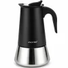 Kawiarka ciśnieniowa stalowa zaparzacz do kawy espresso 300 ml Kamille