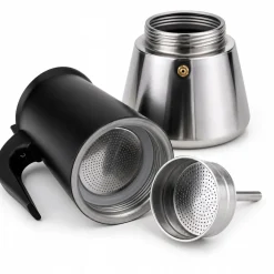 Kawiarka ciśnieniowa stalowa zaparzacz do kawy espresso 300 ml Kamille