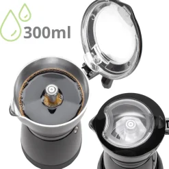 Kawiarka mokina elektryczna ekspres do kawy 300ml