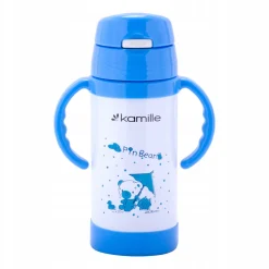 Kubek termiczny, bidon dla dzieci z nadrukiem 350ml