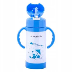 Kubek termiczny, bidon dla dzieci z nadrukiem 350ml