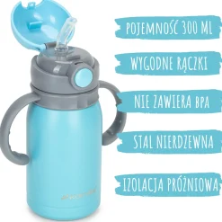 Kubek termiczny, termos dziecięcy 300ml