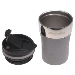 Kubek termiczny termos z antypoślizgową nakładką 260ml