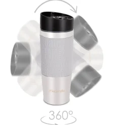 Kubek termiczny z antypoślizgową nakładką 380ml