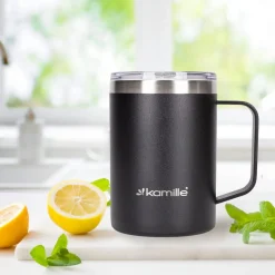 Kubek termos termiczny na kawę herbatę z uchwytem 360ml