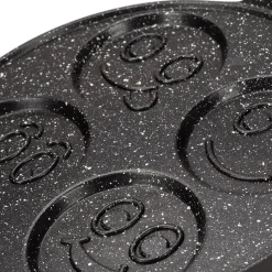 Marmurowa patelnia do pancakes naleśników jajek BUŹKI MINKI EMOTKI