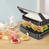 MOCNY rozkładany grill elektryczny, opiekacz do kanapek tortilli 2000W