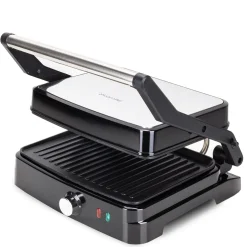 MOCNY rozkładany grill elektryczny, opiekacz do kanapek tortilli 2000W