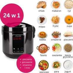 Multicooker robot kuchenny wielofunkcyjny szybkowar 24 prog.