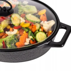 Naczynie żaroodporne ceramiczne waza z podgrzewaczem 3,5l
