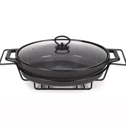 Naczynie żaroodporne ceramiczne waza z podgrzewaczem 3,5l
