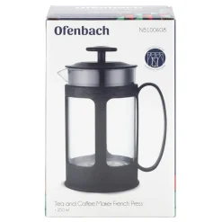 Nowoczesny szklany zaparzacz do herbaty, ziół, kawy 350ml