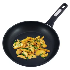 Patelnia 28cm solidna z powłoką 