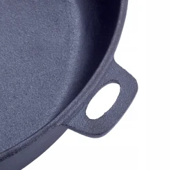 Patelnia żeliwna solidna głęboka 26 cm