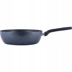Patelnia głęboka gruba marmurowa 26cm